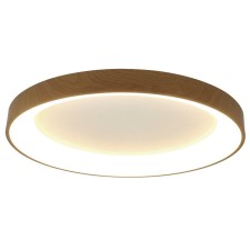 Ceiling light Mantra Niseko, Led, 3760lm, 2700-5000k, 95 mm, wood color