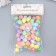 Easter "egg - quail" set of 100 pcs multi -colored 1.8x1.5x1.5 cm