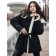 Jacket for girls, height 158 ​​cm, black color