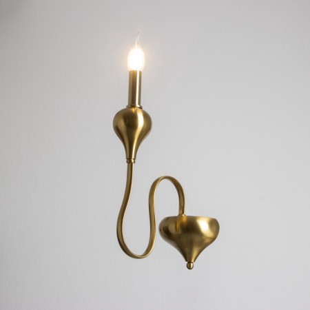Bra "Bergamo" 1he14 40W bronze 23x14x37 cm-1