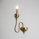 Bra "Bergamo" 1he14 40W bronze 23x14x37 cm
