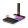 LED desktop lamp with wireless charging and USB port Ambrella Light, Desk, De582, LED, 6 W, 180LUM, Black Color Black