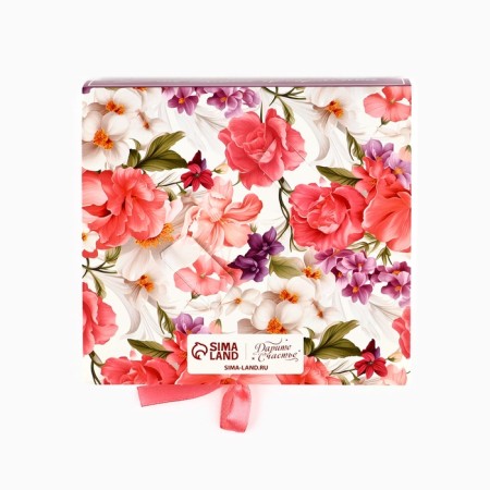 Box for 9 sweets with the cells "the most beautiful" 14.5 x 13.5 x 3.5 cm-3