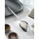 Spoon for removing foam, 27 cm, thickness 2.5 mm, silver color