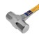 Sledgehammer tundra pro, whole -bearing, two -component handle, 1 kg