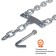 AIRLINE anti -excess chains, for a gazelle, wheels 185/75 R16, reinforced, in a set 2 pcs