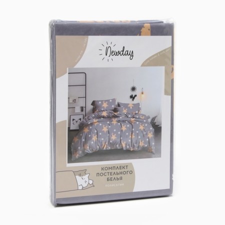 KPB NewDay Duet "moment" 143*215cm-2pcs, 215*220cm, 50*70cm-2pcs, Kolisatin, 80g/m²-4