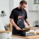 Apron Ethel Just Eat Its 73x71 cm, 100% cotton, sarzha 190 g/m2