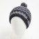 Male hat, color gray melange, size 57-59