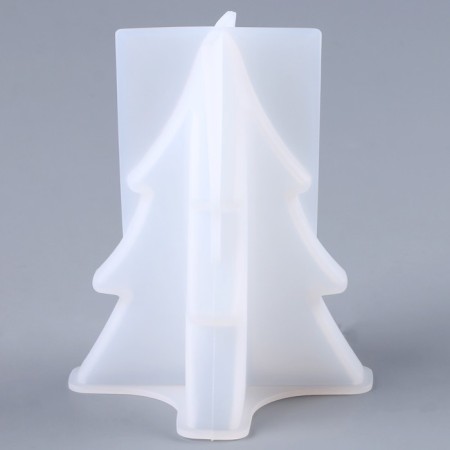 Silicone form for epoxy resin "Christmas tree" 10 × 11.8 × 11.8 cm-3