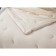 A set with a covering “Erica”, size 160x220 cm, 50x70 cm, cream color