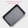 The baking sheet of the rectangle. Jacqueline ", 30 × 20 × 4.5 cm, anti -stick coating, black color