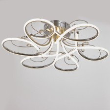 Светильник c ПДУ 69539/1 LED 102Вт диммер хром 71х71х17 см BayerLux