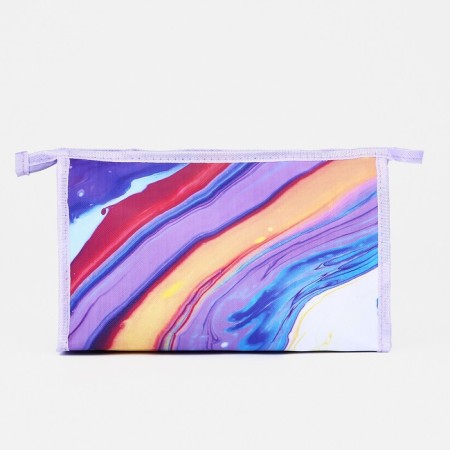 Lightning cosmetic bag, lilac color-1