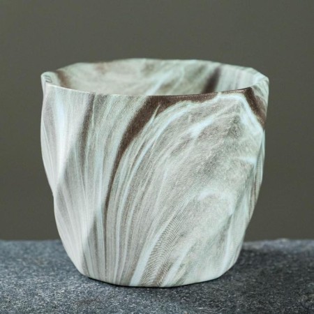 Pot "Marble" 7x6cm, mix-5
