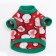 Snowman's sweatshirt, size XS, red (DS 21, Osh 20, OG 30 cm)