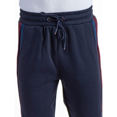 Sports costume men's ise, size 48, dark blue color, burgundy-1