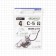 Hook Owner Isaama W/Eye BC No. 4, 10 pcs