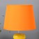 Board Lamp "Balance" E14 40W orange 17.5x17.5x23 cm Risalux