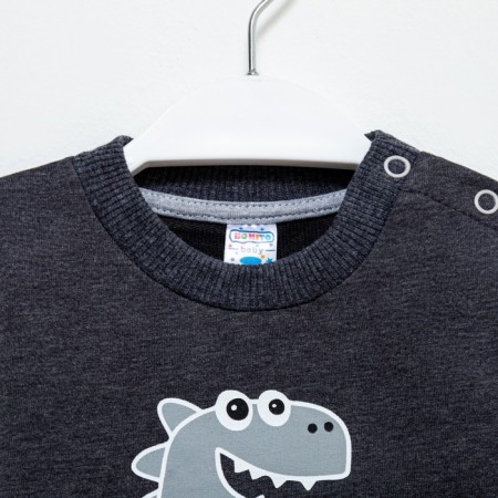 Svitshot Children's, dark gray color, height 68 cm-1