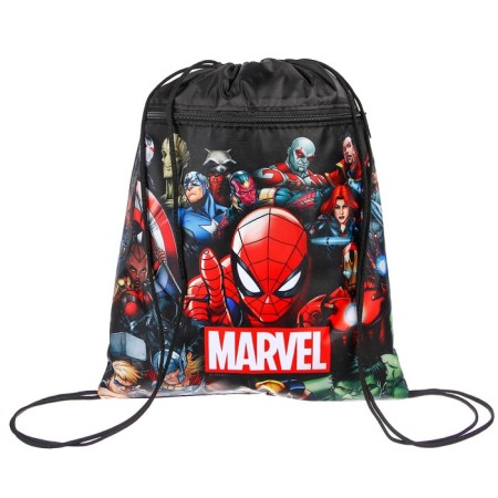 A bag for shoes with a pocket 420*350 mm, Spider-Man-2