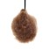 Complex for cats with a claw, corner, 55 x 55 x 130.5 cm, fur, jute, brown