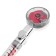 Shower watering can Zein Z4088, microdants, button "stop", fan, spiral, red/chrome