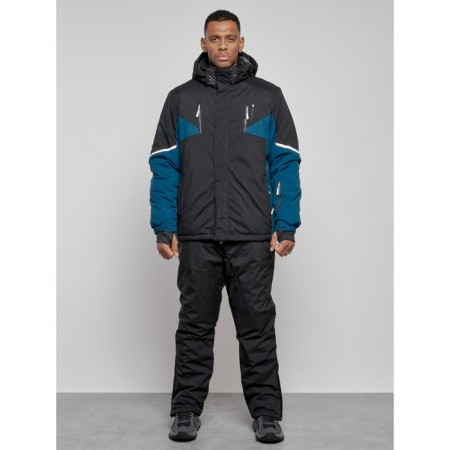 Male winter ski costume, size 48, black color