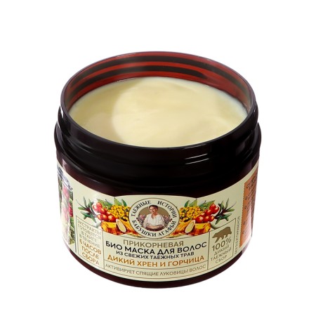 Mask recipes Grandmother Agafia “Wild Hren-Gorchitsa”, basal, 300 ml 4361426-5