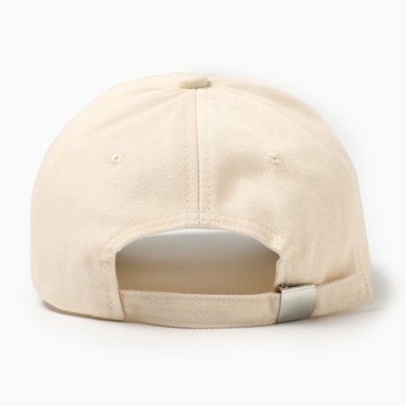 Male baseball cap with minaku inscriptions Beige color, river 58-2
