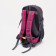 Tourist backpack with a zipper 40 l, 3 pockets, raspberry color