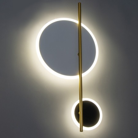 Brah "Galla" LED 20W 4000k white-black 25x5x51cm-2