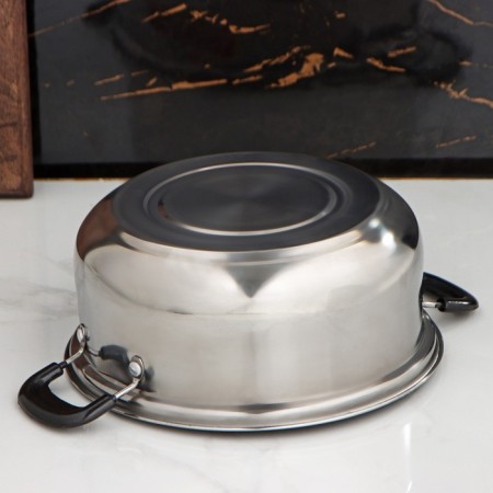 Stainless steel pan Promo, 1.7 l, 20 × 8 cm, with a lid-2