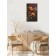 Carty clock wall-mounted interior "berries and spices", silent, 35 x 60 cm