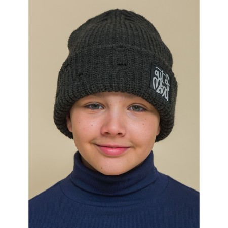 Children's hat, size 51-52, black color