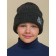 Children's hat, size 51-52, black color