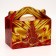 Gift box "Festive silk in red" New Year's suitcase average 20 x 12 x 19