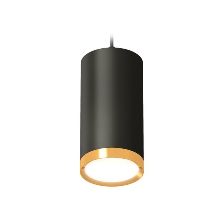 Suspension lamp Ambrella Light, XP8162013, GX53 LED 12 W, color black sand, yellow gold