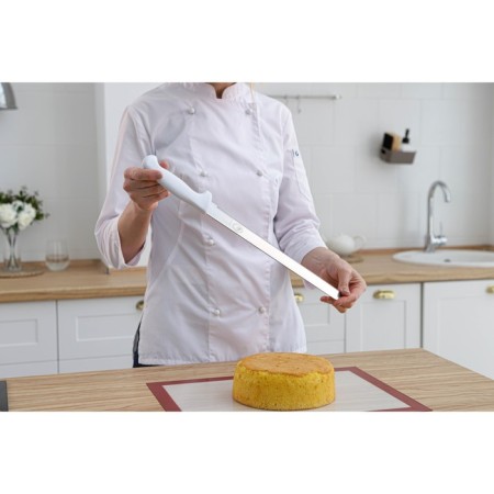 Biscuit knife, small cloves, plastic handle, working surface 29.5 cm, blade thickness 1.9 mm-7