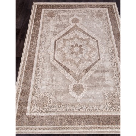 Rectangular carpet Karmen Hali Armina, size 200x290 cm, color Brown/Brown-1
