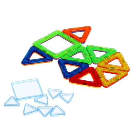 Magnetic designer "Geometric figures", 18 parts-1