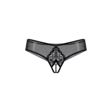 Panties with lace insert Softline Collection, Black Color, S/M size-1