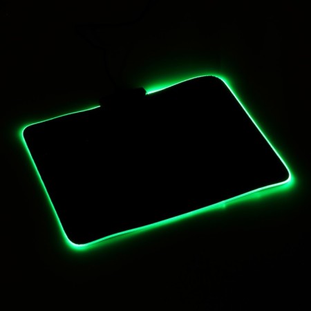 Mouse mat, 35x25x0.3 cm, with backlight RGB, USB, black-4