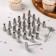 Confectionery: nozzles 26 pcs, d = 1.7 cm, adapter, confectionery nail, in the case