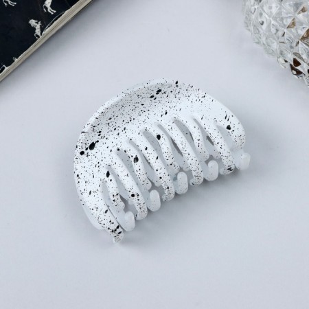 Hair crab "Florence" arc classic, 6.5 cm, mix