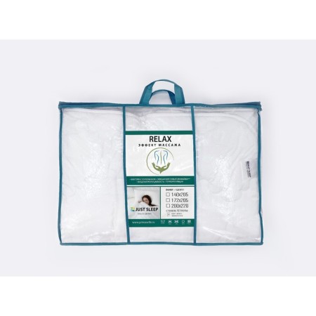 Relax Light blanket, size 140x205 cm, white color-3