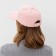 Basebolka Women's warm minku lamb, size 56-58, pink color