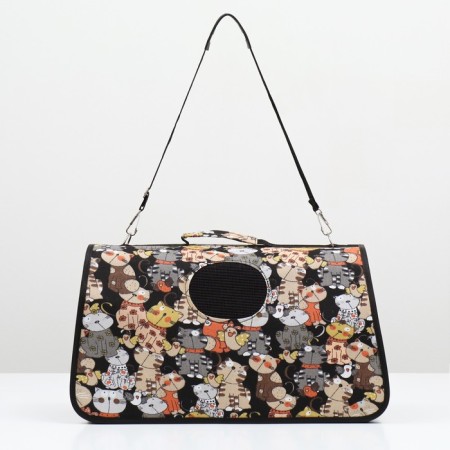 Bag - carrying for animals "cat", size m, 40 x 21 x 27 cm-1