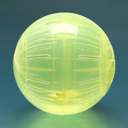 Ball for rodents "Pigzon", 14.5 cm, yellow-4