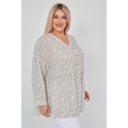 Women's tunic, size 72, milk color-2